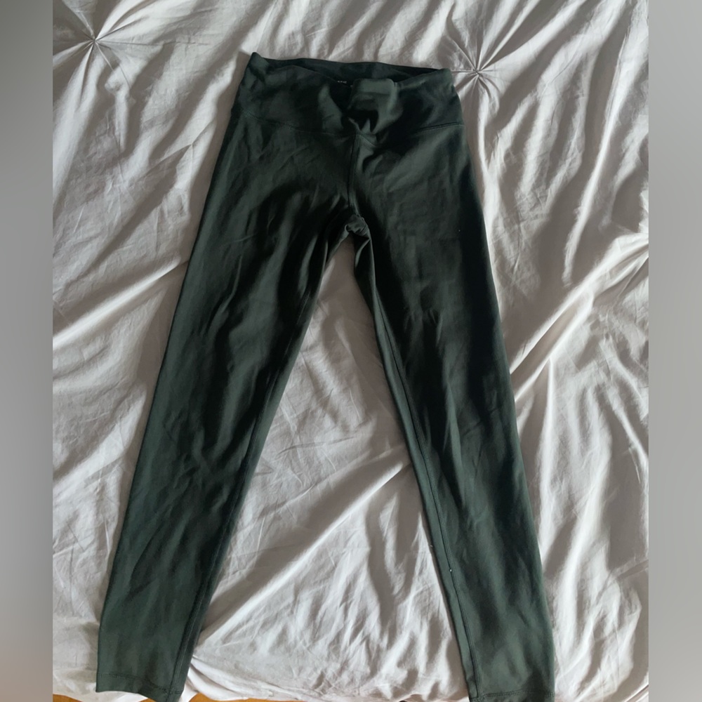 Khaki leggings